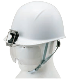 画像1: 保護帽取付型メガネ１４００－Ｃ (1)